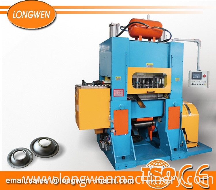 Aerosol tin cone Deep - throat Punching Press Machine